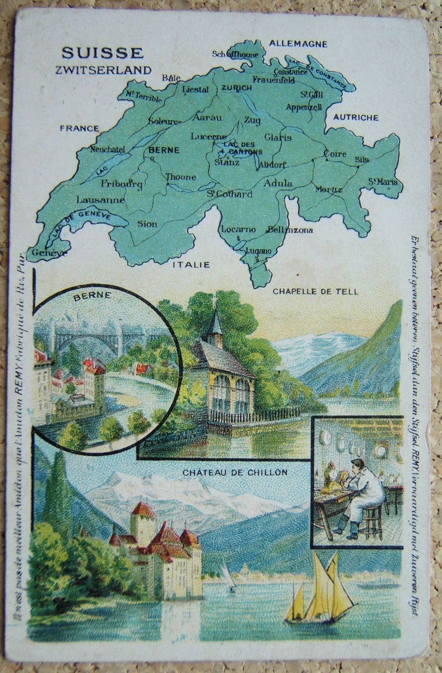 Cartoline postali: AK SCHWEIZ MIT 5 ABBILDUNGEN – Nuovo (secondo la descrizione) da Brunnen venduto da Nonne04