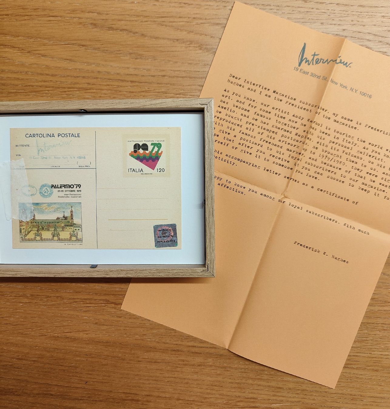 Dipinti: Andy Warhol - Signierte Postkarte – Usato da St.Gallen venduto da KunstGallen 3