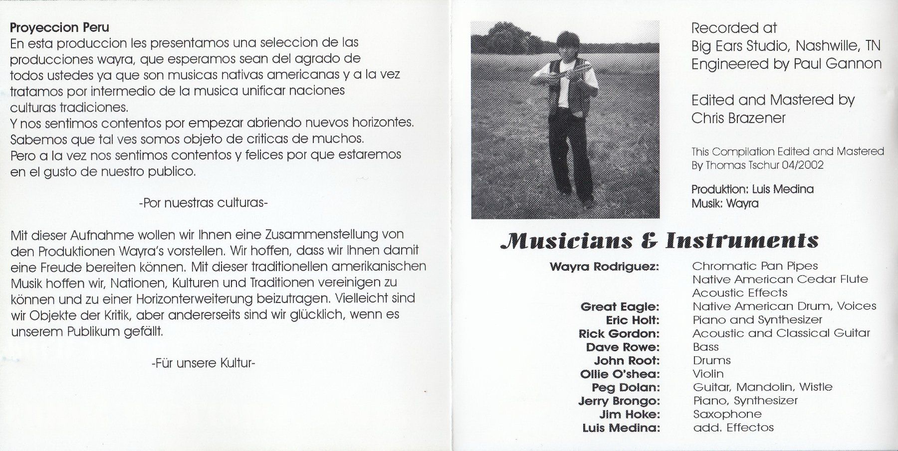 CD: Wind Great Eagle Native American Songs 14 Titel – Usato da Spreitenbach venduto da Turbo_1105 4
