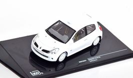 Renault Clio II RS Rally Secs Plain Body weiss  1:43 von IXO