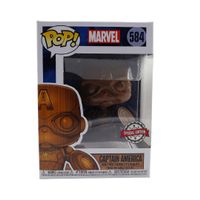 Captain America [Wood] #584 Funko POP Marvel