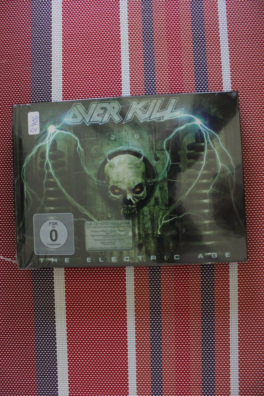 Tutti i DVDs: OVERKILL - THE ELECTRIC AGE CD + DVD EDITION LIMITEE NEU – Nuovo e nell'imballaggio originale da Geroldswil venduto da Schlumpfine1973