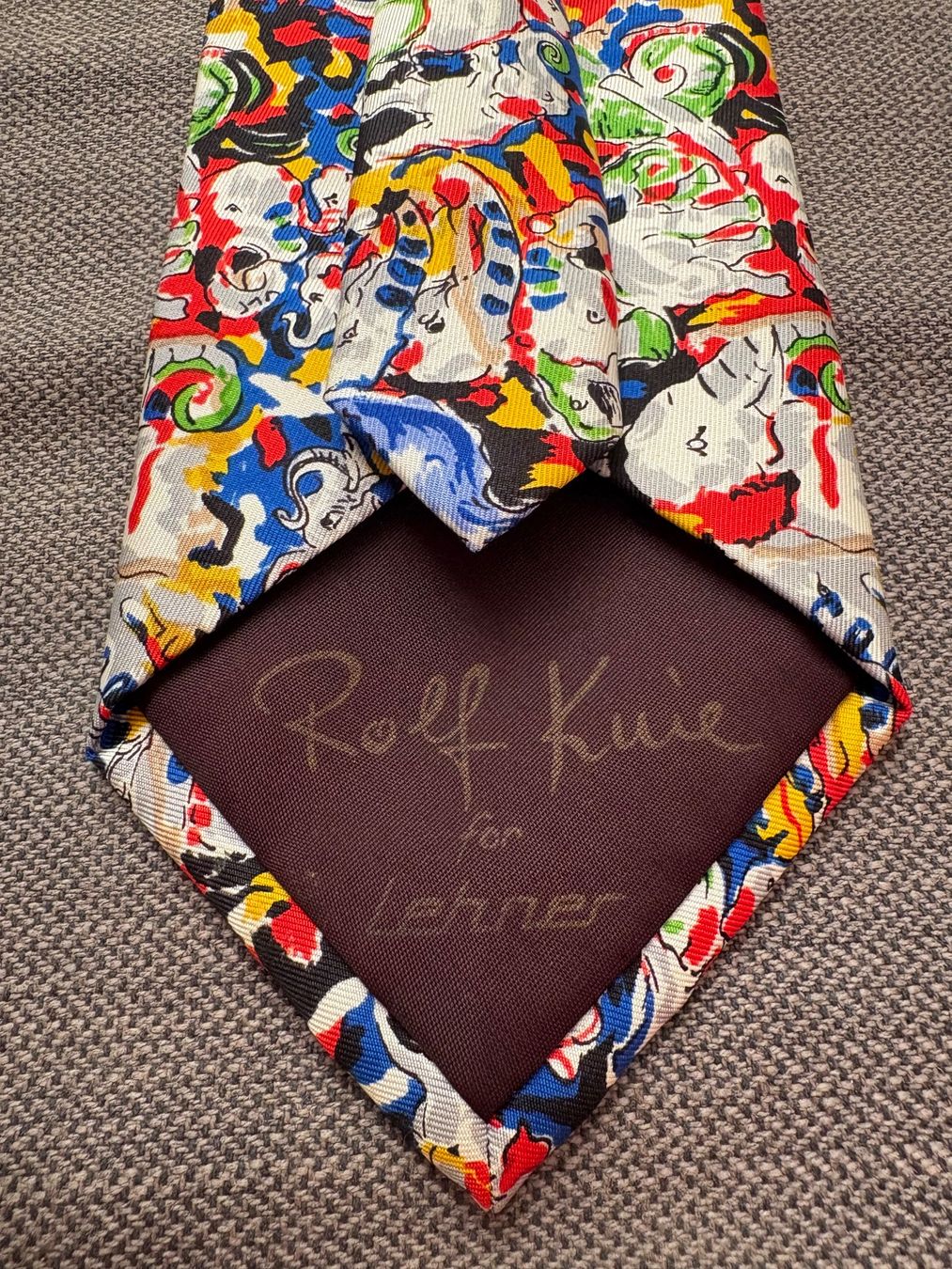 Cravatte: Rolf Knie Krawatte – Usato da Wolfhausen venduto da Wallis84 1