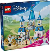 LEGO Disney 43275 Cinderella's Castle & Horse Carriage