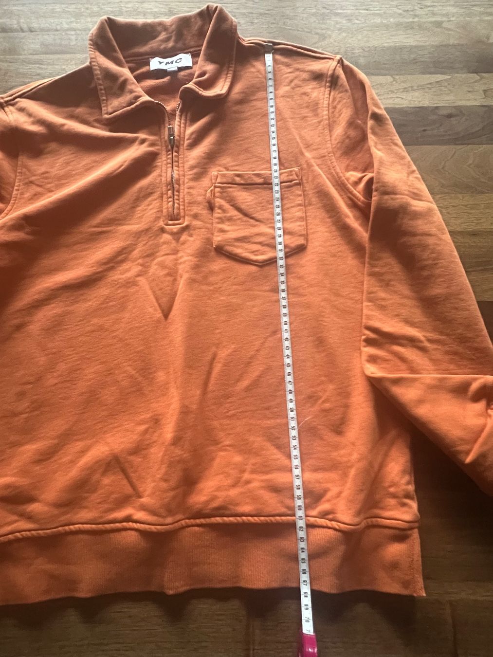 Maglioni & Felpe: YMC orange half-zip sweatshirt. Excellent condition! – Usato da Bremgarten b. Bern venduto da chouyanyan 3