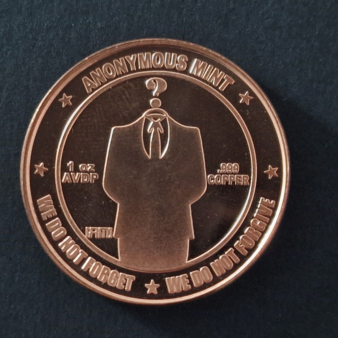 Medaillen: USA 1 Oz .999 Copper, We Do Not Forget – Gebraucht aus Bouveret von psv01