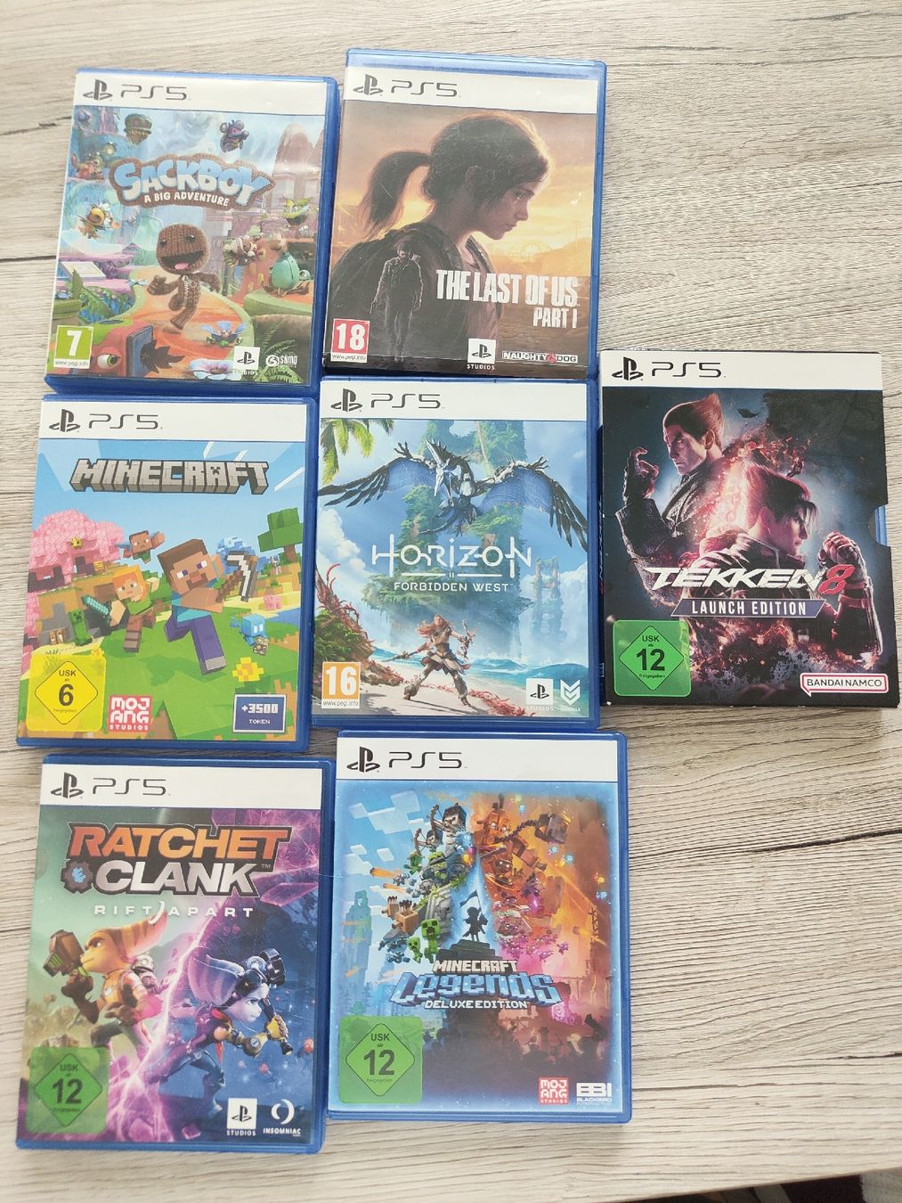 Sony Konsolen: PS5 Disc Edition + 2 Controller + charger+ 7 disc spielen – Gebraucht aus Winterthur von ahm_l57n 4