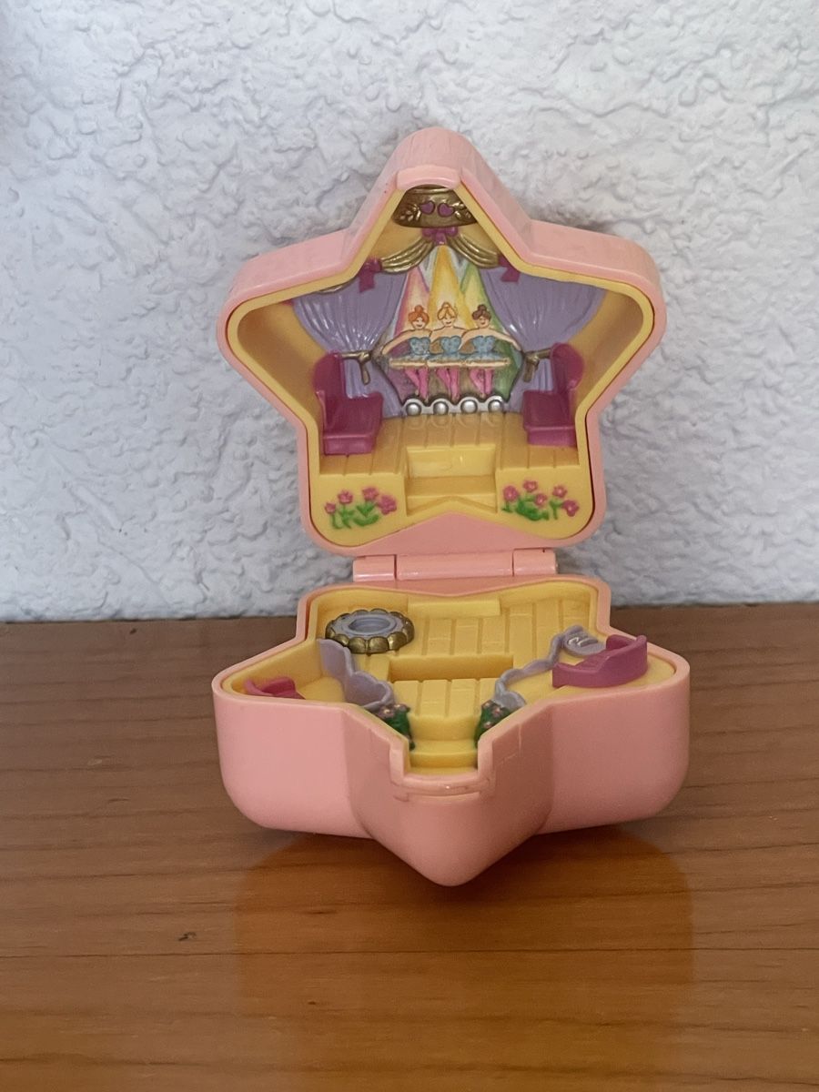 Polly Pocket Carillon: Polly Pocket Ringschatulle Tiny Ballerina – Usato da Dörflingen venduto da Pazifiktaucher