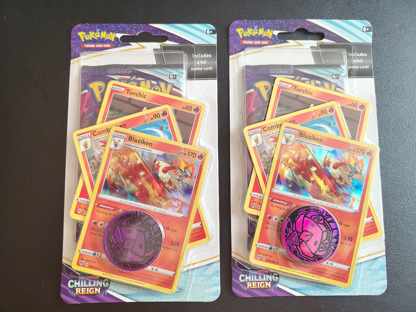 Pokémon Carte collezionabili: 2x Booster Chilling Reign  – Nuovo (secondo la descrizione) da Lausanne venduto da PokePoke