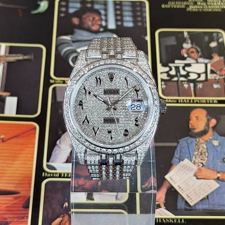 Orologi: Rolex Datejust 41mm Custom "Arabic" 126300 – Usato da Genève venduto da minty.watches