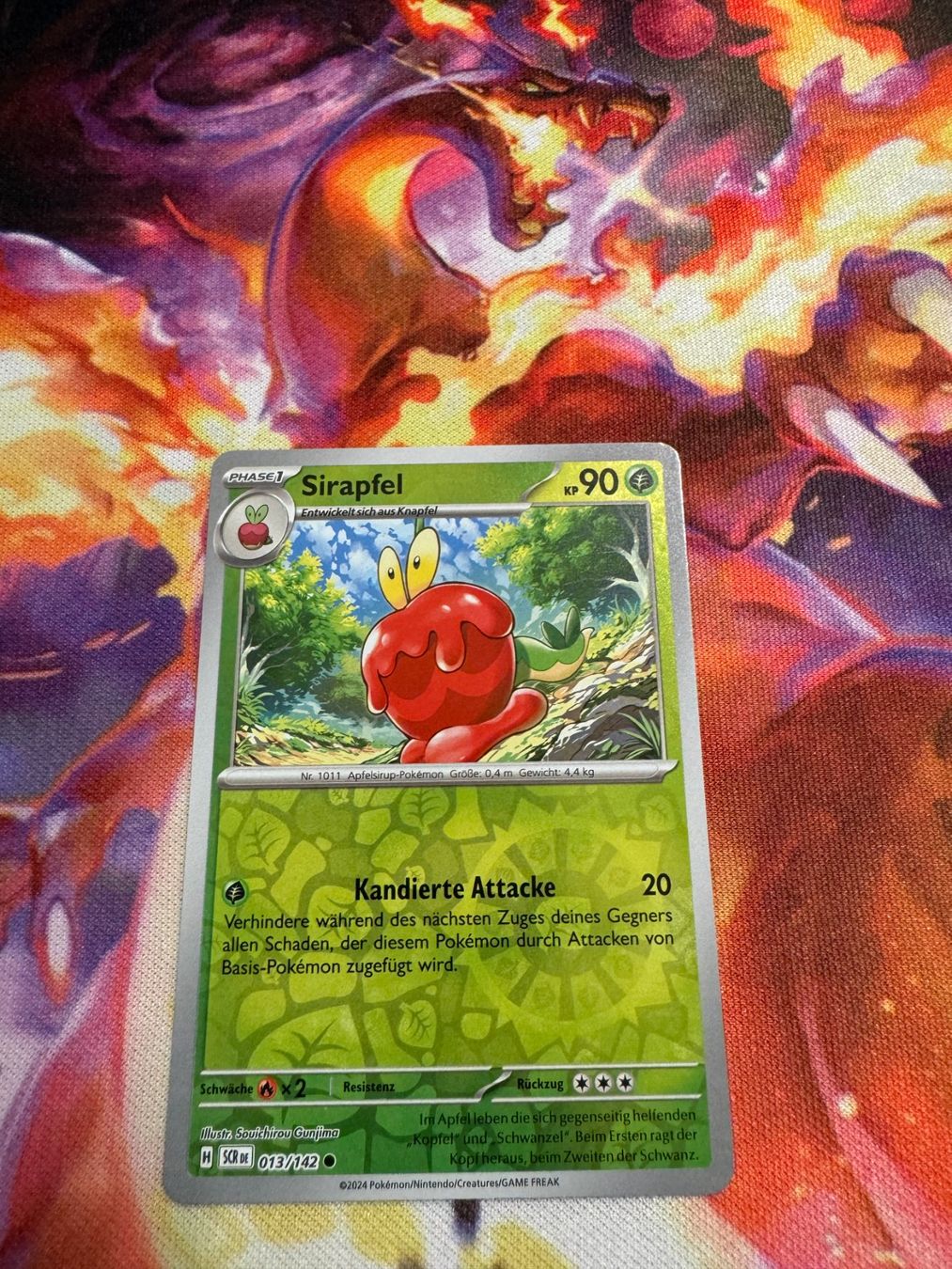 Pokémon Carte collezionabili: Sirapfel (SCR 013) / Reverse Holo / Stellarkrone – Nuovo (secondo la descrizione) da Bülach venduto da CherryBlu