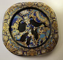 Rosenthal Weihnachtsteller / Wandteller Bjørn Wiinblad