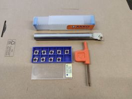 Bohrstange mit Wendeplatten für Drehbank / CNC / Modellbau
