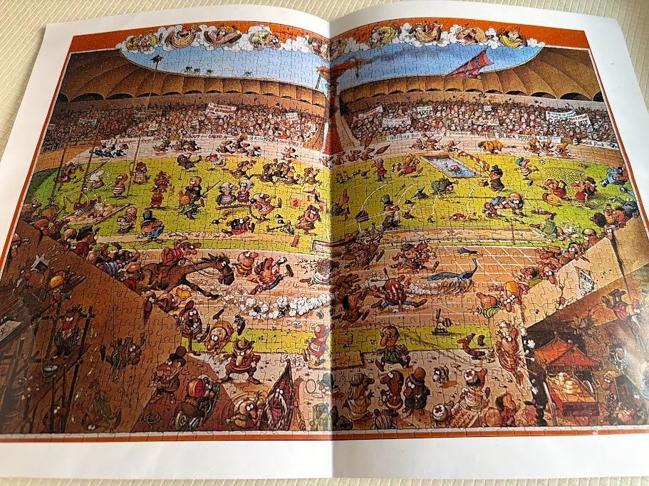 Puzzle: Puzzle Olympia Loup 76 gebrauchter Zustand – Usato da Altdorf UR venduto da Regulo 2