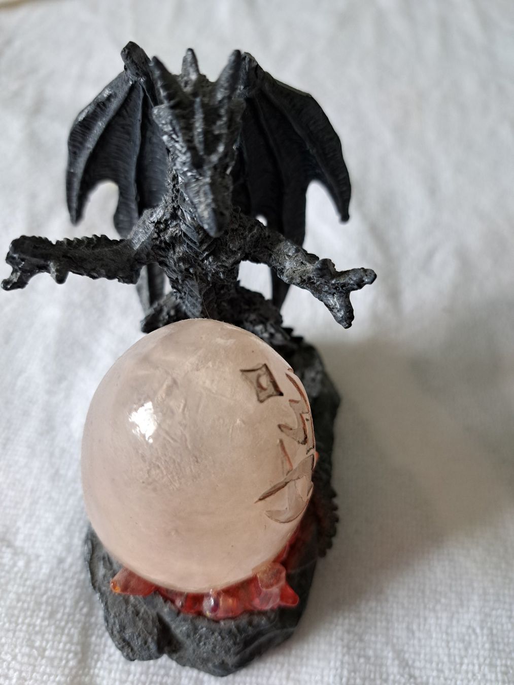 Statuette: 2 Drachen Figuren mit Ei, Farbwechselnd – Usato da Uitikon Waldegg venduto da Smeragol 5
