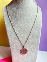 Halskette Lebensblume, Silber (55cm)