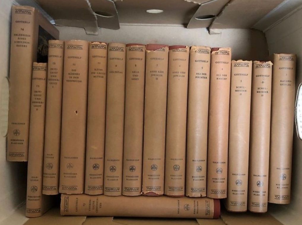 Libri: Gotthelfbücher Band 1- 15 – Usato da Basel venduto da Bibi_Basel 1