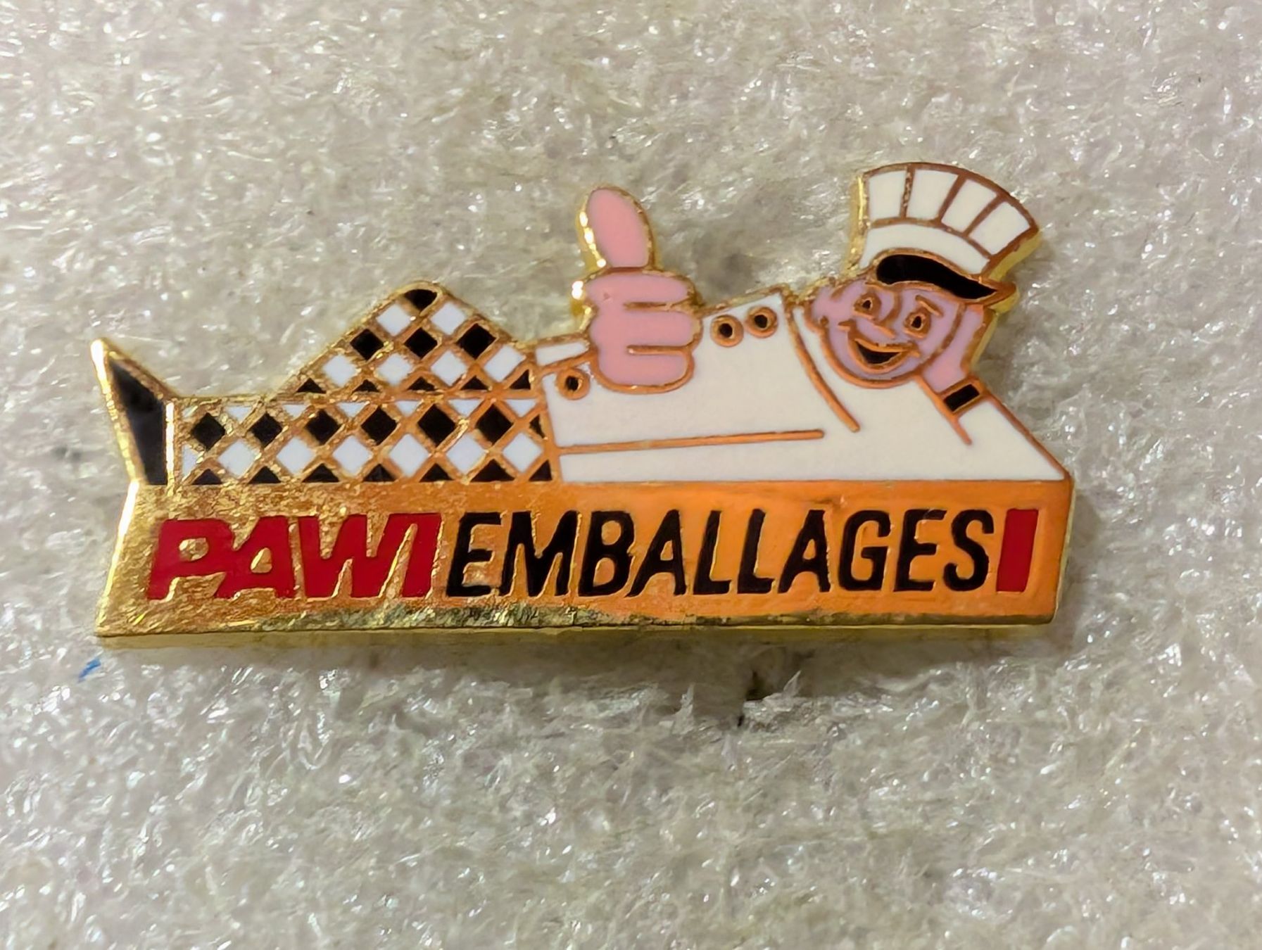 Placchette & Badge: Ansteckpin 97: Pawi – Usato da Oppligen venduto da Pin-Fall-Shop