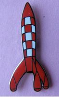 Pin - Tintin fusée