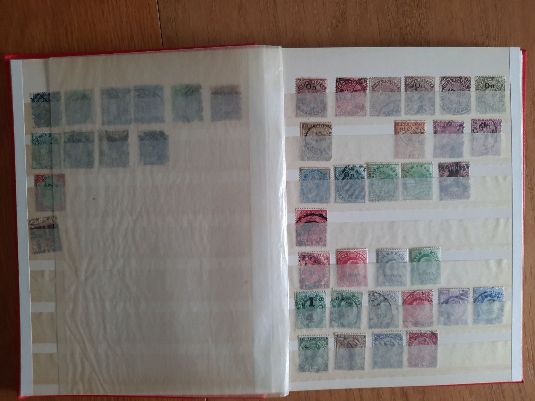 Alle Briefmarken: Lot Engl. Kolonien – Gebraucht aus Trimbach von monga01 4