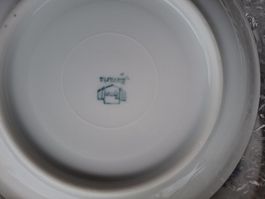 Bavaria Kaffee und Tellerset aus feinsteim Porzellan