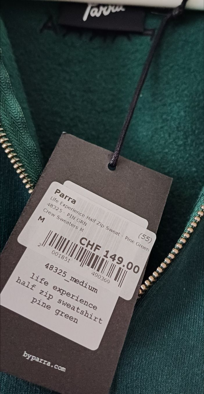 Pullover & Sweatshirts: PARRA Sweatshirt mit Reissverschluss – Neu (gemäss Beschreibung) aus Genève von tacoma08 4