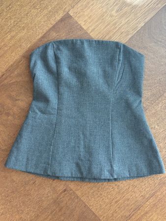 Zara Top grau – Grösse XS