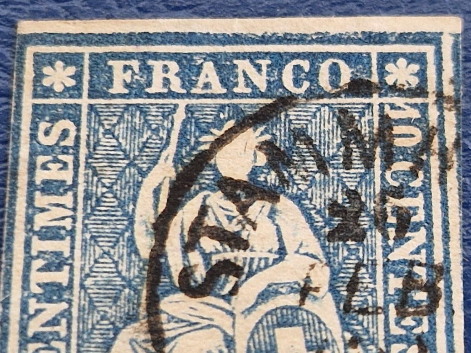 Tutti i francobolli: Strubel 23G, Stammheim, ab 1.- – Usato da Burgdorf venduto da Glossy01 1