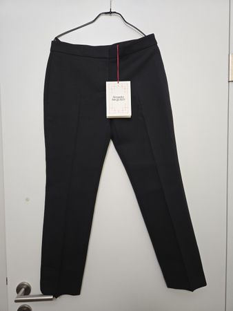 Alexander McQueen Trousers Black Size 38 New With Tags