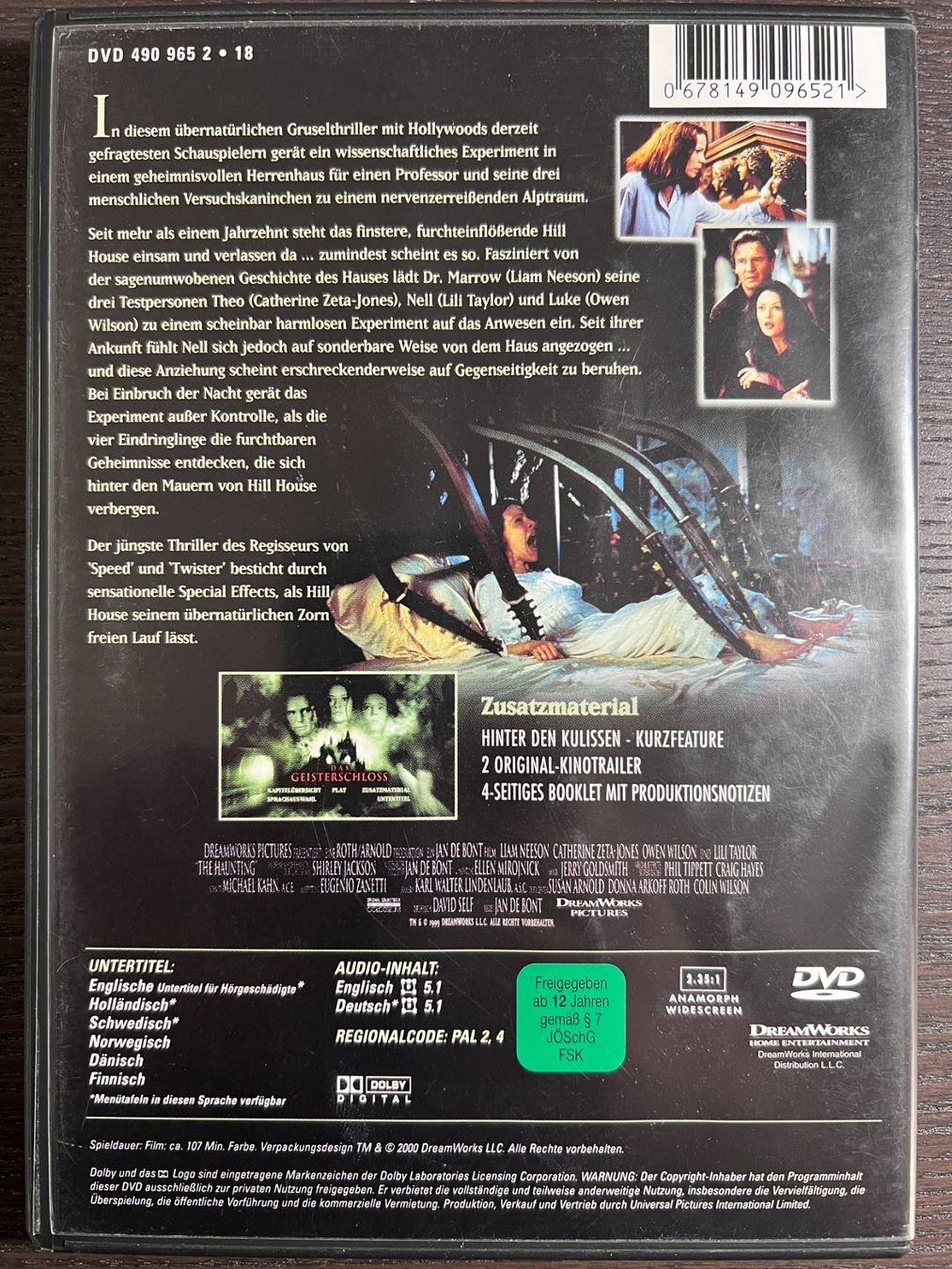 Tutti i DVDs: Das Geisterschloss – Usato da Zürich venduto da FilmFreunde 1