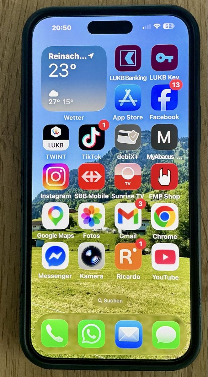 Apple Handys / Smartphones: Apple iPhone 15 Plus 128 GB – Gebraucht aus Reinach AG von sabaton63