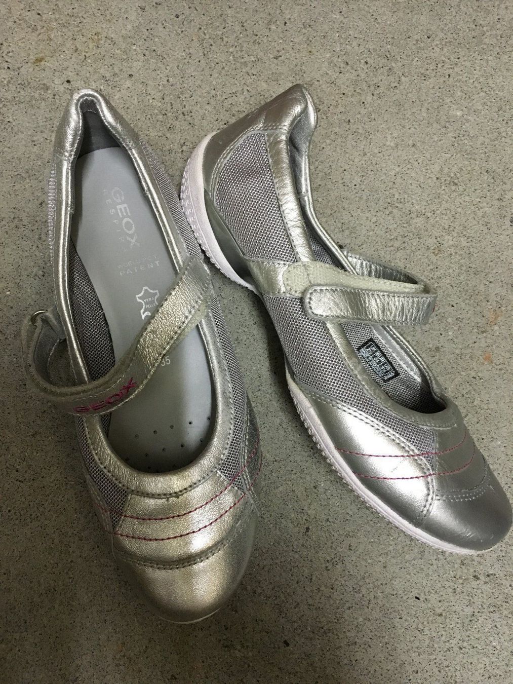 Geox Scarpe da donna: Geox Ballerinas silberfarben Grösse 35 – Usato da Winkel venduto da Flyhy2020 2