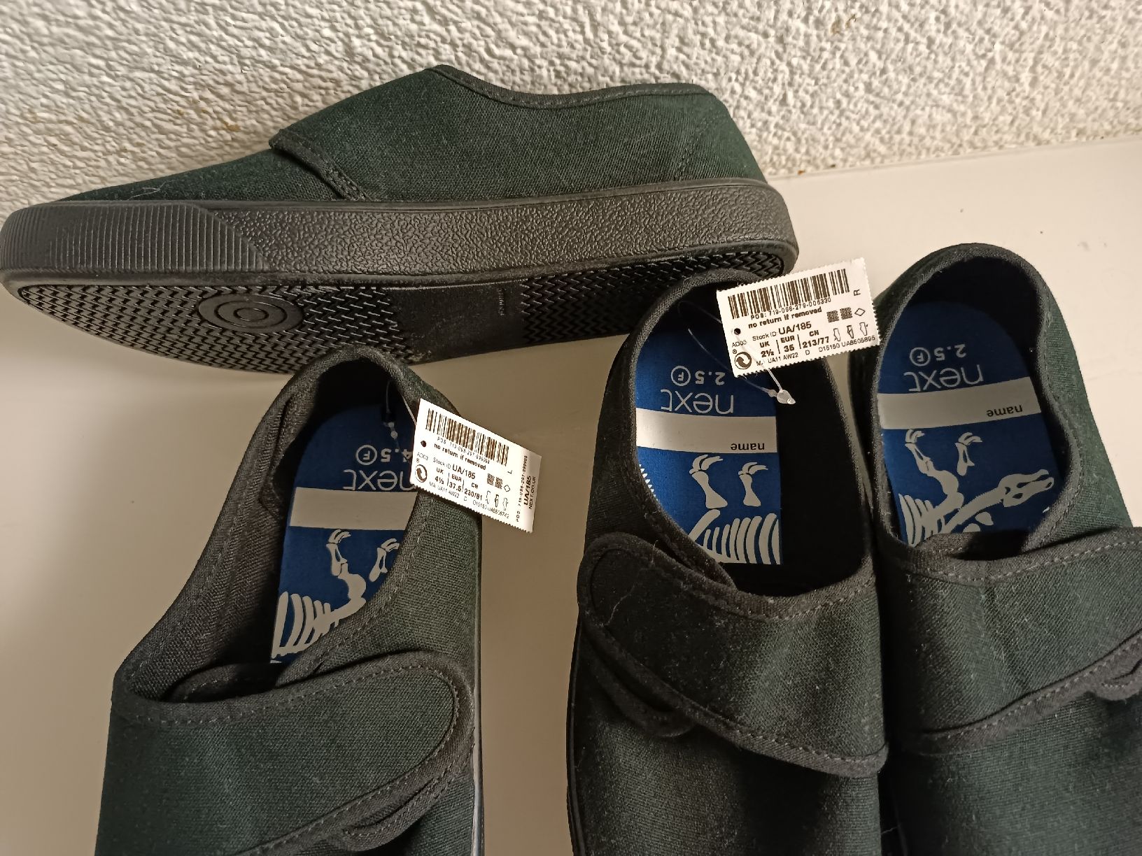 Next Scarpe da uomo: Finken/ Hausschuhe NEXT NEU Gr 35 + 37,5 – Nuovo e nell'imballaggio originale da Binz venduto da julijuli 3