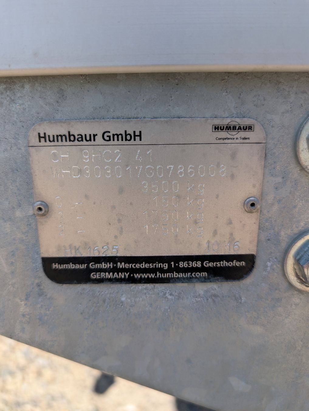 Humbaur Rimorchi: Kasten Anhänger Humbauer – Usato da Bazenheid venduto da BMZentrumGmbH 4