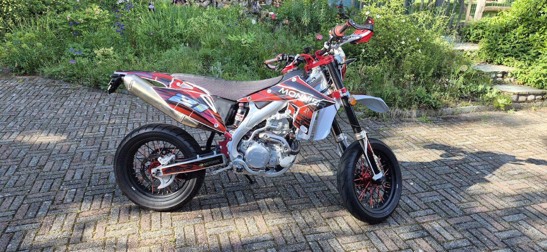Monnier-Honda Route: Xrf450 Monnier supermot – D'occasion à Avully par bou_b9lc