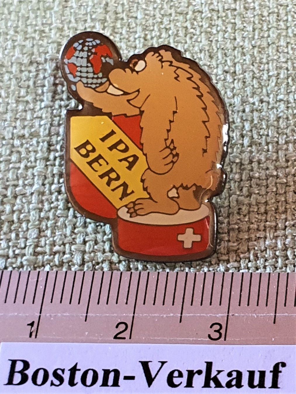 Placchette & Badge: E345 - Pin IPA Bern Schweiz Polizei – Usato da Reinach BL venduto da Boston-Verkauf 1