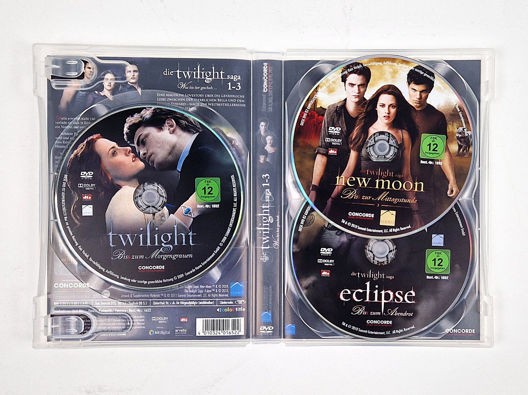 Alle DVDs: Twilight DVDs Saga 1-5 – Gebraucht aus Basel von Restwert_Basel 3