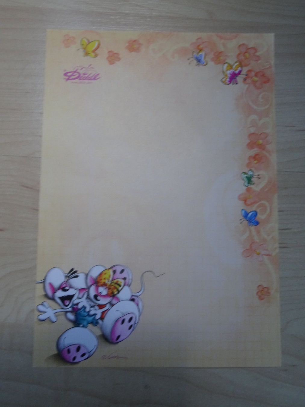 Blocs de correspondance: Diddl Blatt A5 aus Block Nr. 315 – D'occasion à Lupfig par Jolly63
