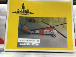 Dahlmann Sikorsky H-34, 1:100, Modellbausatz, Selten!