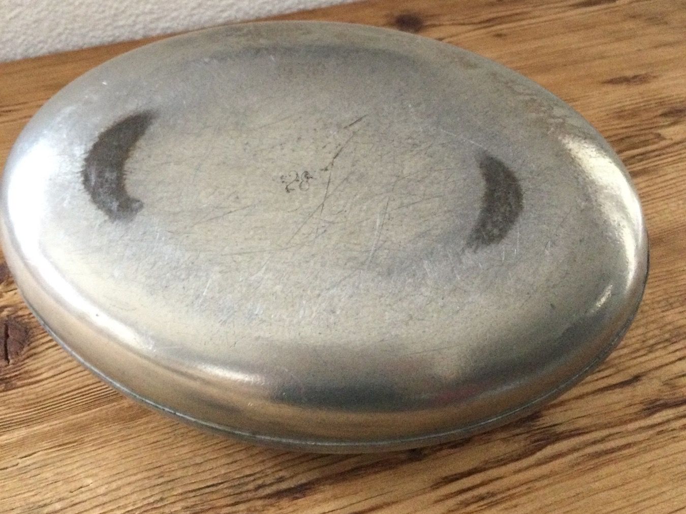 Sonstige antike Technik & Geräte: Bettflasche antik,  Blech – Gebraucht aus Wassen UR von SABDOM 1