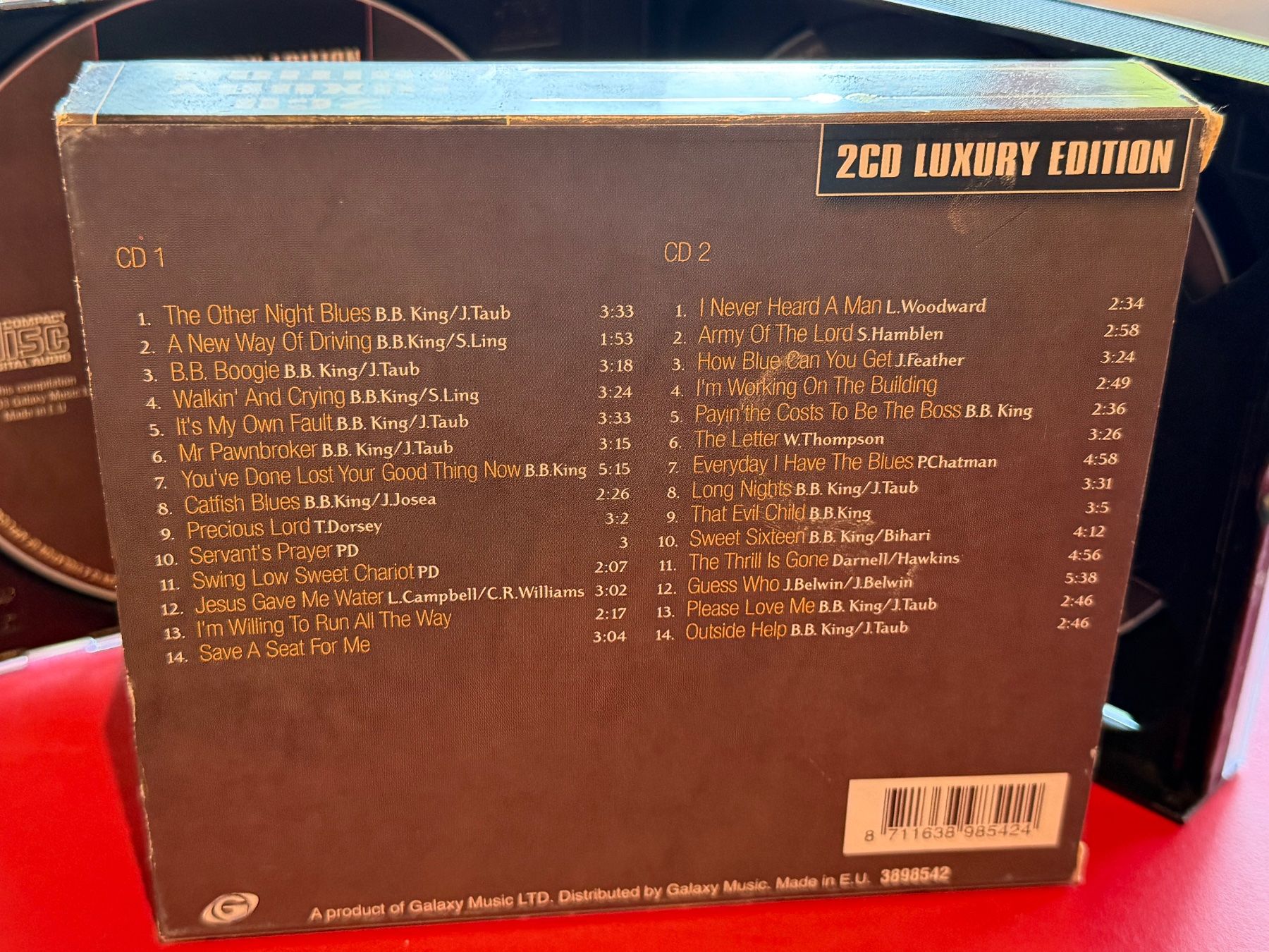 CDs: B.B. King - Luxury Edition - HF41B – Gebraucht aus Küsnacht ZH von JazzRecords 3