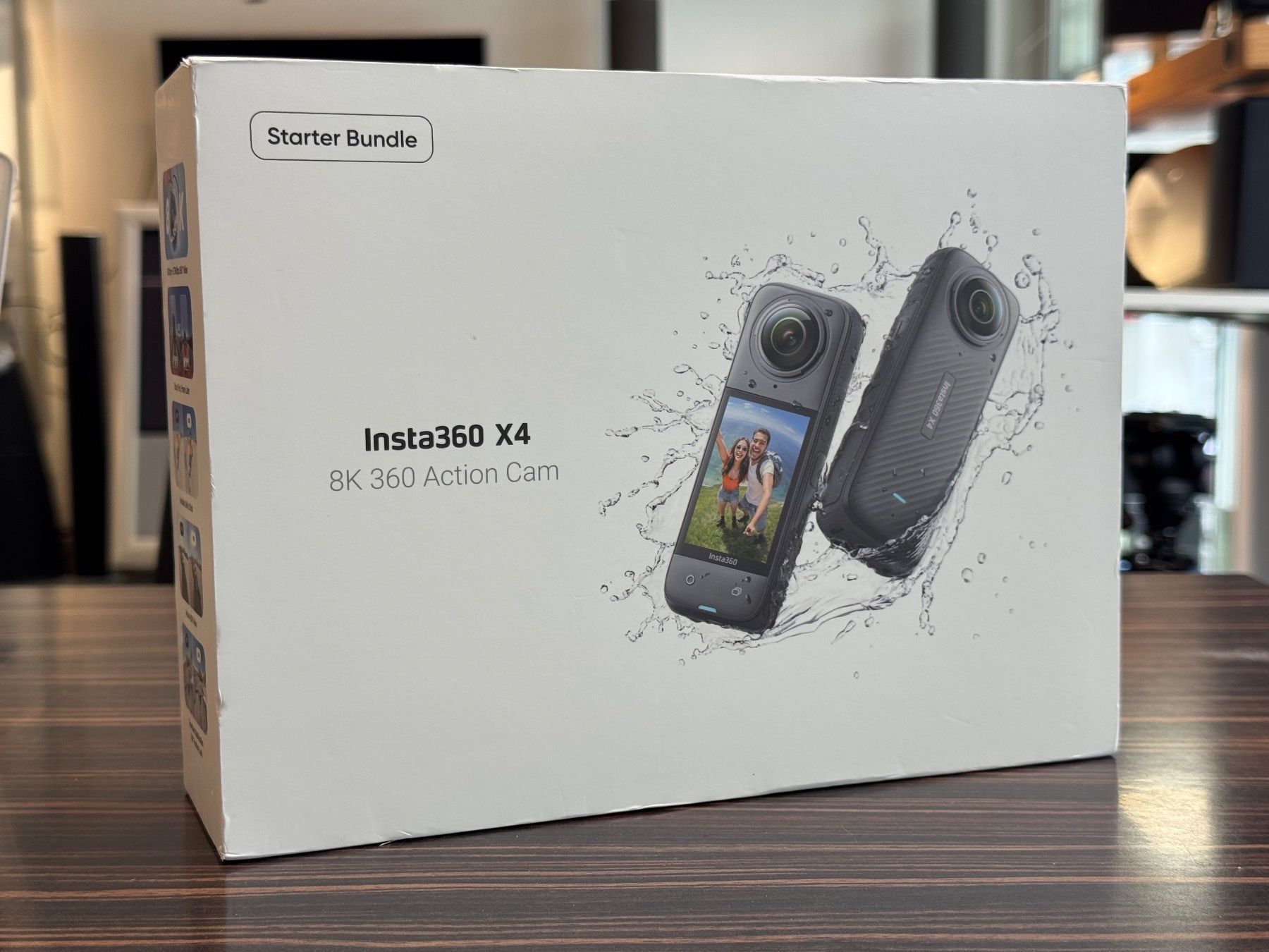 Insta360 Action Cam: Insta360 X4 8K Action Cam Starter Bundle – Gebraucht aus Zürich von KochphotoAG