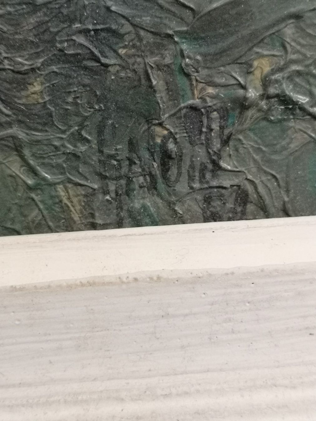 Gemälde: HUILE SUR TOILE SIGNÉE ET DATÉE – Gebraucht aus Genève von Qanil77 4