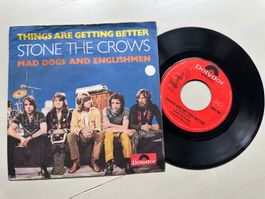 STONE THE CROWS tolle Single Things are getting better Blues