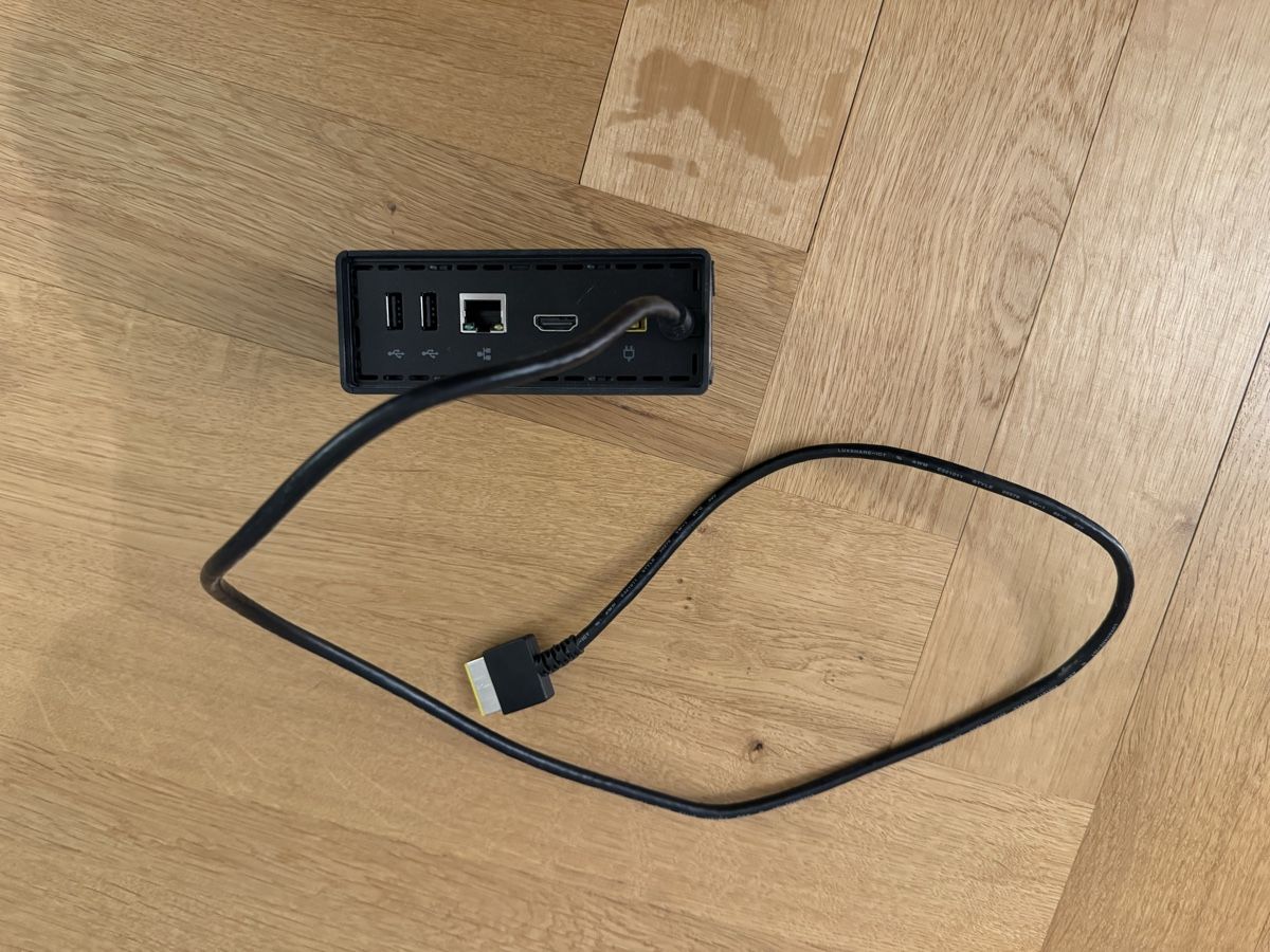 Lenovo Dockingstation: Lenovo ThinkPad Docking Station inkl. Netz-/Ladegerät – Gebraucht aus Aarau von Sasa75 1