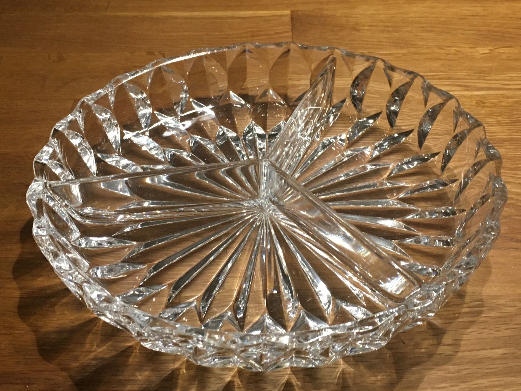 Plateaux: Kristallglas Platte – D'occasion à Bauma par Budgerigar 1