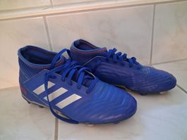 Fussballschuhe Adidas Predator blau Grösse 35 gebraucht