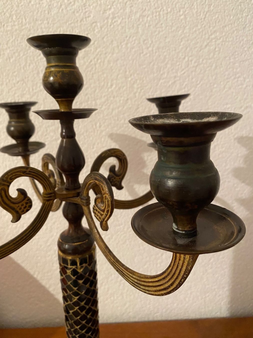 Kerzenständer: Kerzenständer 5-armig  53 cm x 35 cm – Gebraucht aus Buchs ZH von Sten7 2