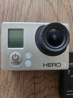 GoPro Hero3 Actioncam silber mit Zubehör, guter Zustand
