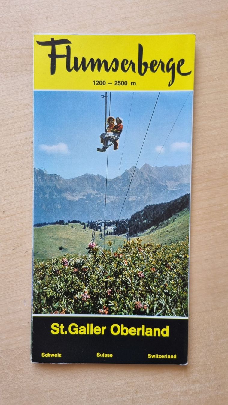 Documenti: Flumserberge -Prospekt, 70er-Jahre – Usato da Bözberg venduto da heinz-d